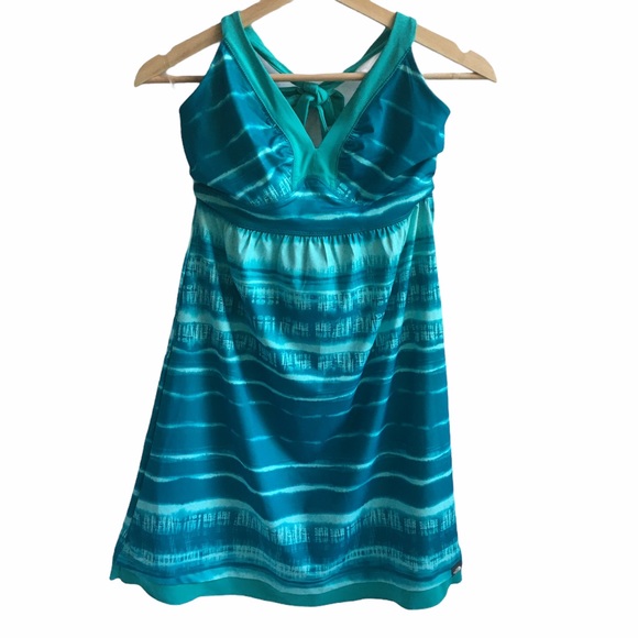 The North Face Dresses & Skirts - NWT The North Face Echo Lake Tie Dye Halter Dress